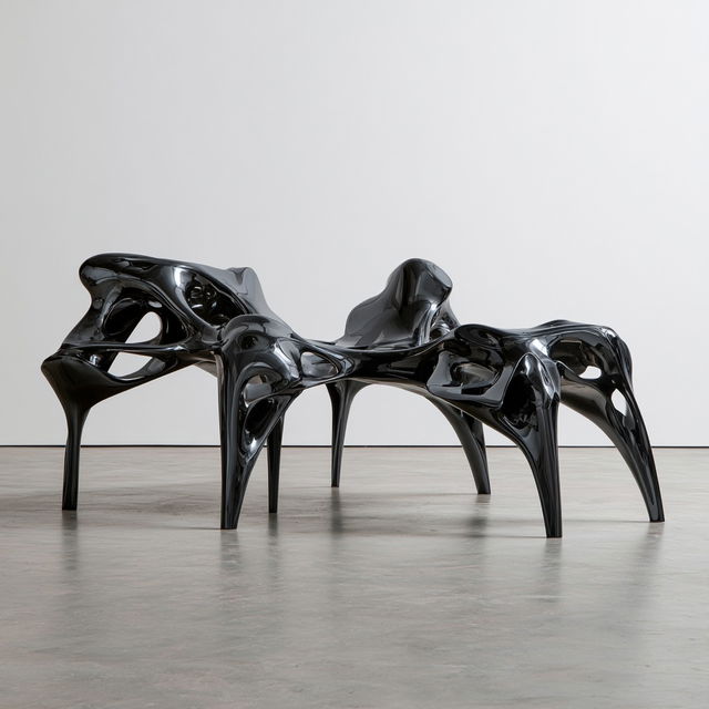 Joris Laarman style, Midjourney V8.2, render 3 of 4