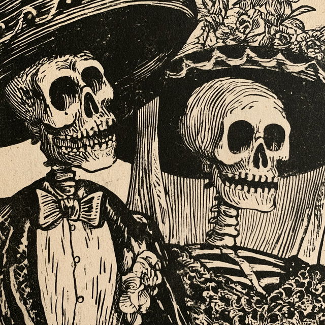 Jose Guadalupe Posada style, Midjourney V8.2, render 2 of 4