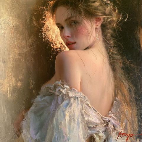 Jose Royo style (Painters), Midjourney V8.2