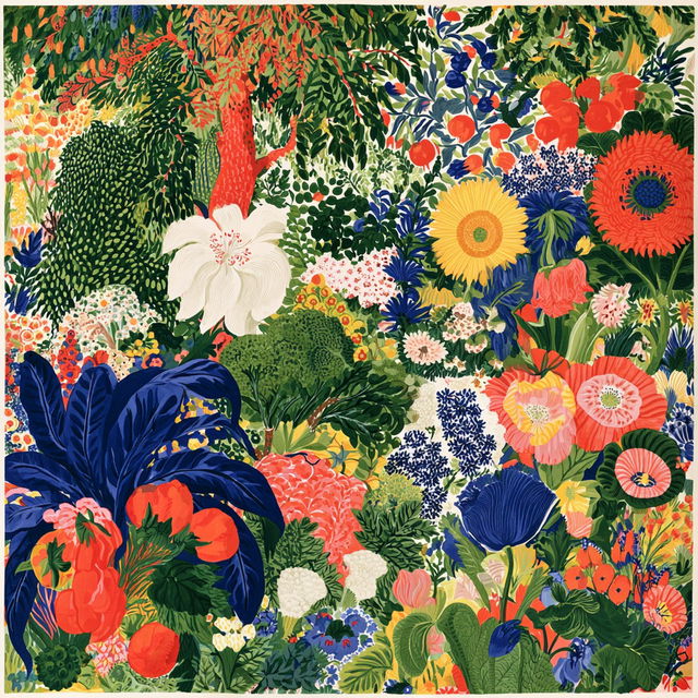 Josef Frank style, Midjourney V8.2, render 3 of 4