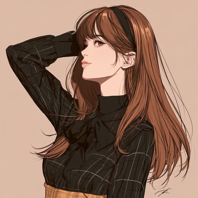 Josei anime style style, Midjourney V8.2, render 1 of 4