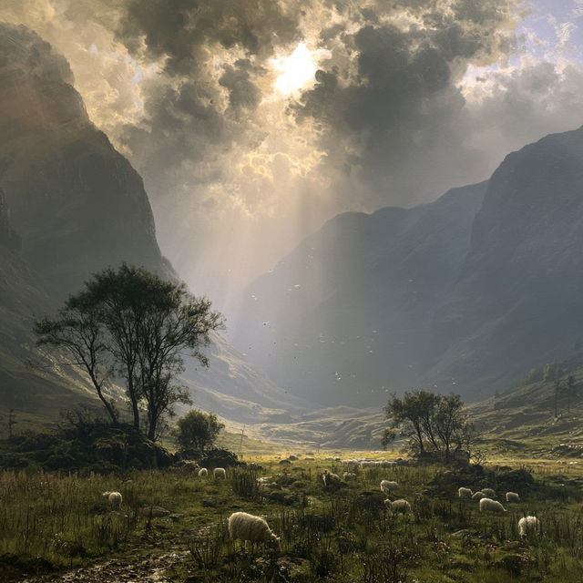 Joseph Farquharson style, Midjourney V8.2, render 4 of 4