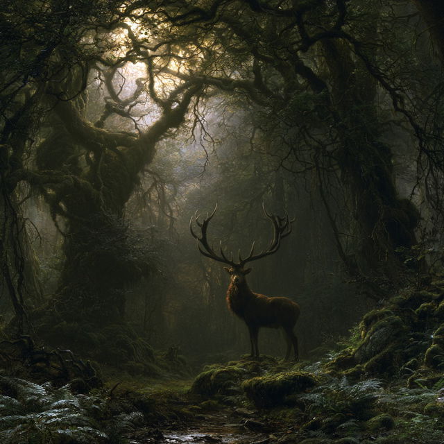 Joseph Farquharson style, Midjourney V8.2, render 3 of 4