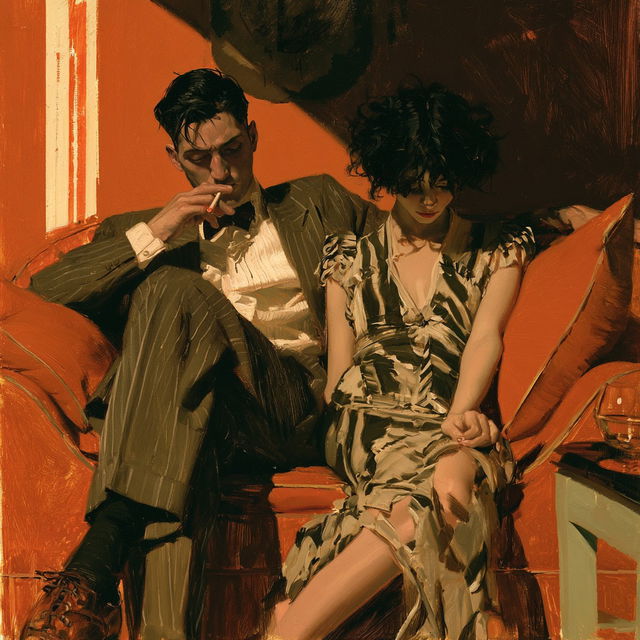 Joseph Lorusso style, Midjourney V8.2, render 2 of 4