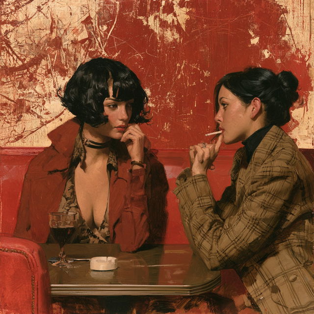 Joseph Lorusso style, Midjourney V8.2, render 4 of 4