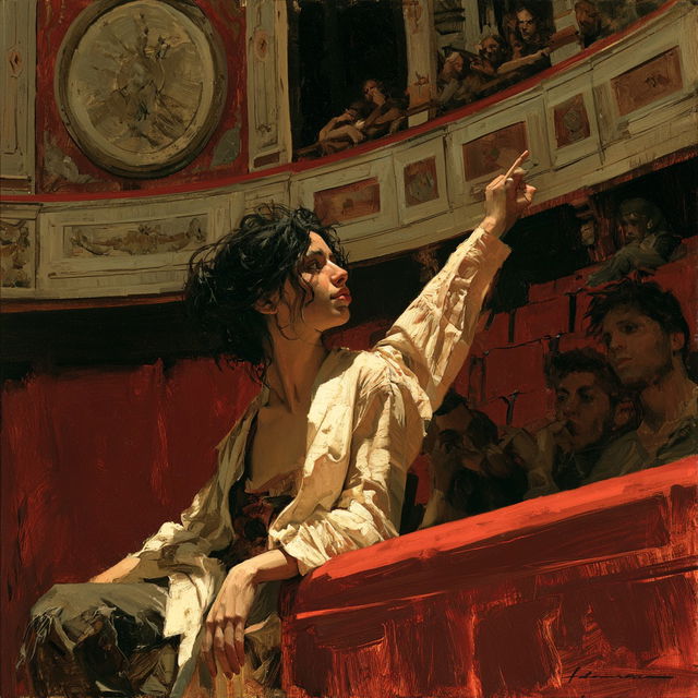 Joseph Lorusso style, Midjourney V8.2, render 3 of 4