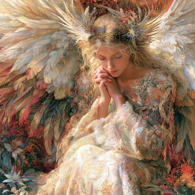 Josephine Wall style, Midjourney V8.2, render 2 of 4