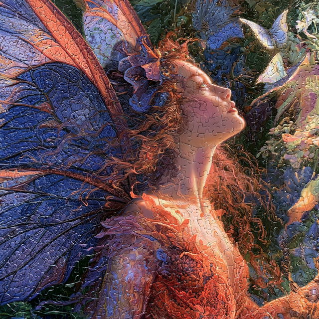 Josephine Wall style, Midjourney V8.2, render 3 of 4