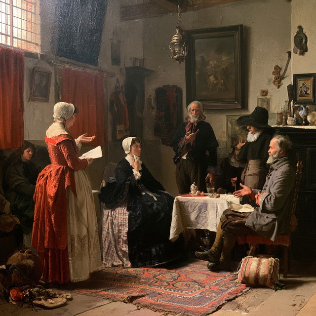 Josephus Laurentius Dyckmans style, Midjourney V8.2, render 3 of 4
