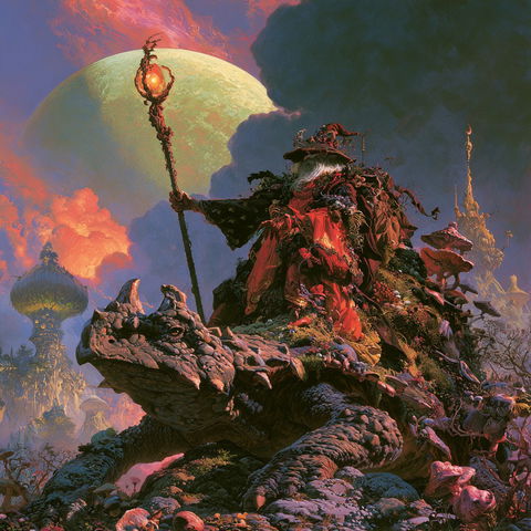 Josh Kirby style (Illustrators), Midjourney V8.2