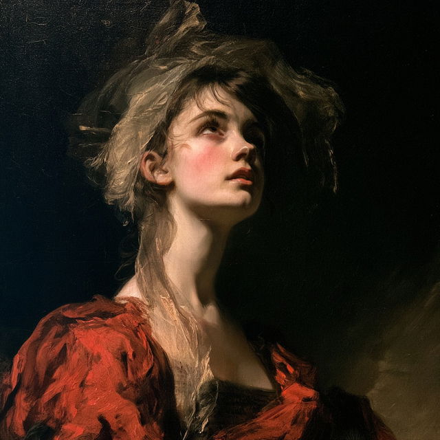 Joshua Reynolds style, Midjourney V8.2, render 2 of 4