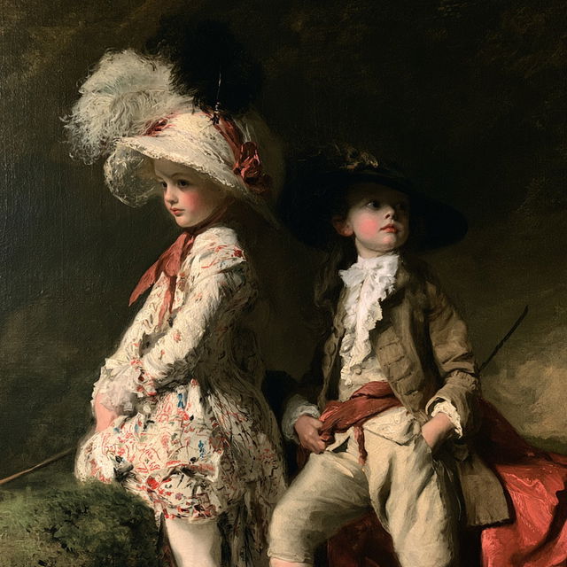 Joshua Reynolds style, Midjourney V8.2, render 4 of 4