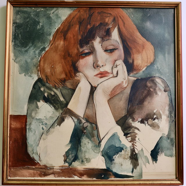 Jules Pascin style, Midjourney V8.2, render 4 of 4