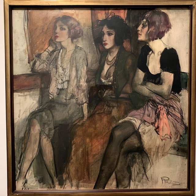 Jules Pascin style, Midjourney V8.2, render 2 of 4