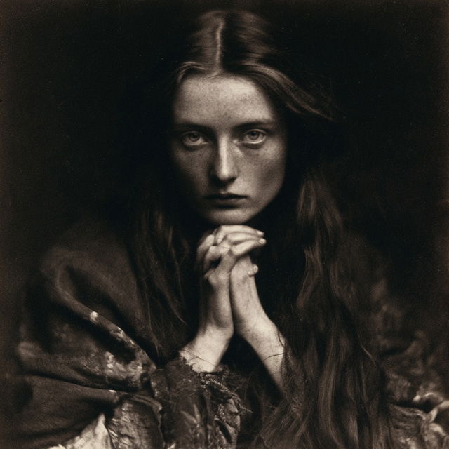 Julia Margaret Cameron style, Midjourney V8.2, render 3 of 4