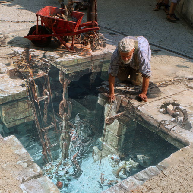 Julian Beever style, Midjourney V8.2, render 2 of 4