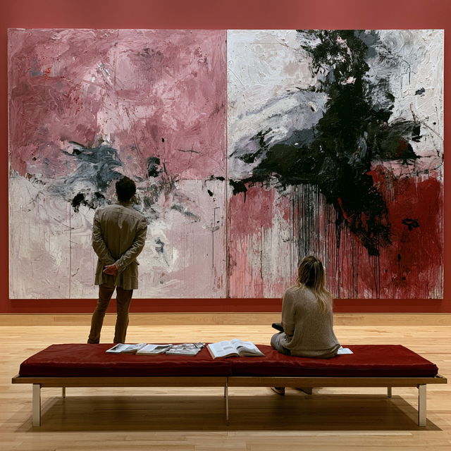 Julian Schnabel style, Midjourney V8.2, render 3 of 4
