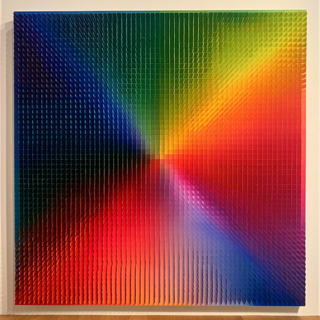 Julio Le Parc style, Midjourney V8.2, render 4 of 4