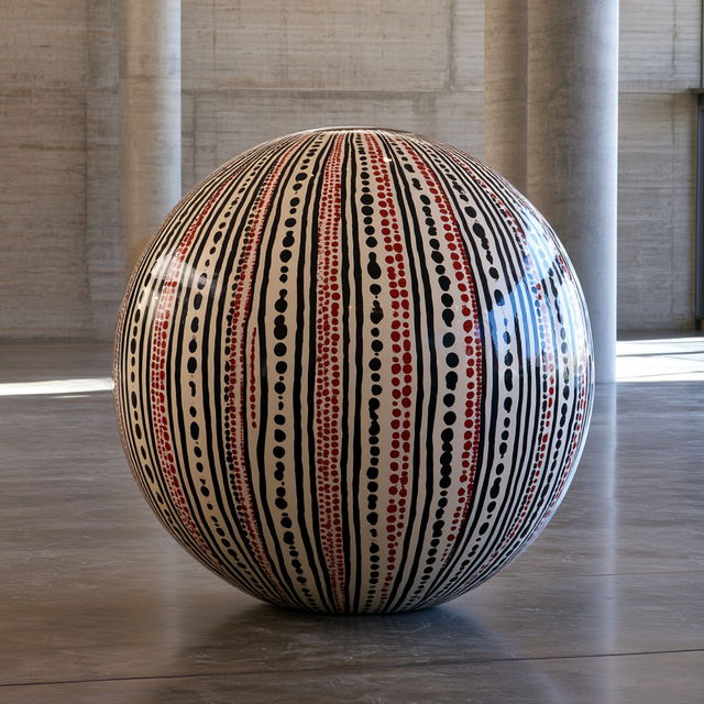 Jun Kaneko style, Midjourney V8.2, render 2 of 4