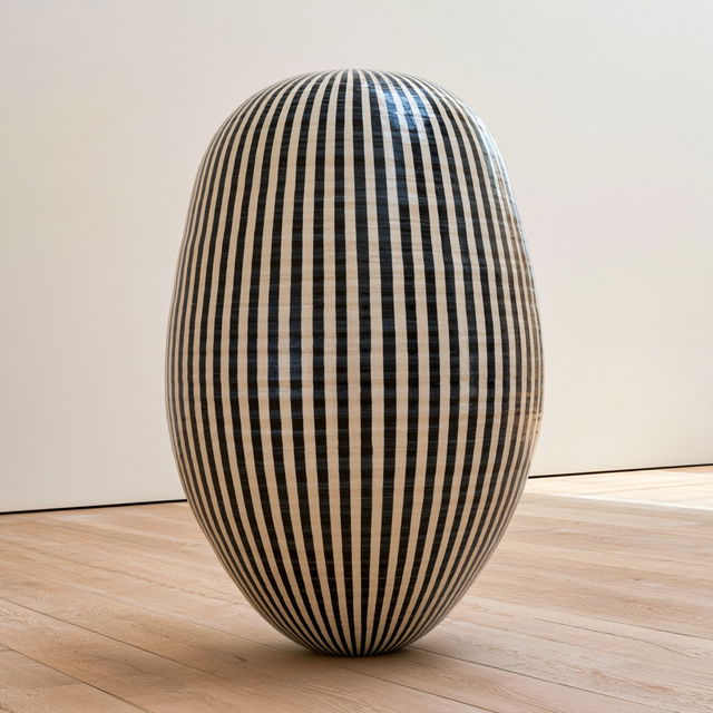 Jun Kaneko style, Midjourney V8.2, render 3 of 4