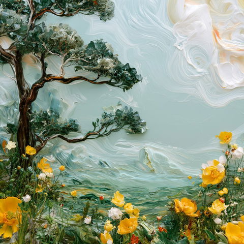Justin Gaffrey style (Painters), Midjourney V8.2
