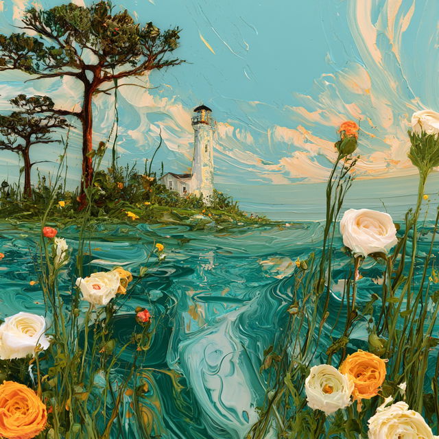 Justin Gaffrey style, Midjourney V8.2, render 3 of 4