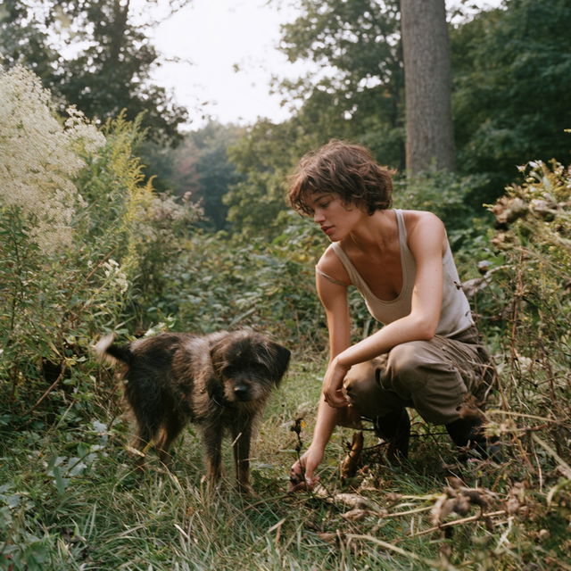 Justine Kurland style, Midjourney V8.2, render 3 of 4