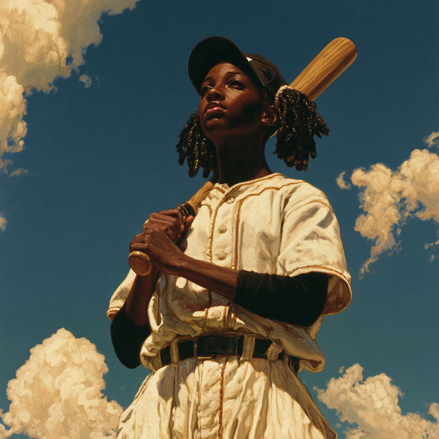 Kadir Nelson style, Midjourney V8.2, render 2 of 4