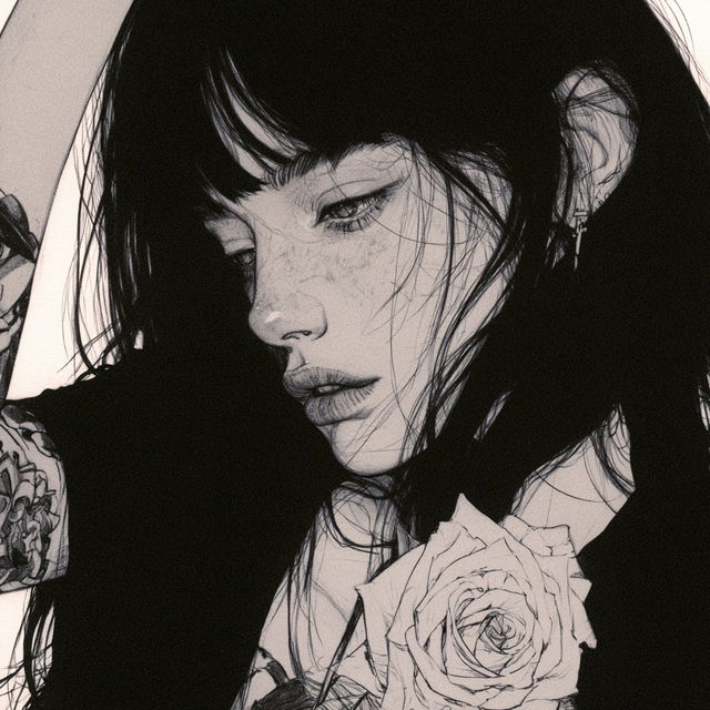 Kaethe Butcher style, Midjourney V8.2, render 4 of 4