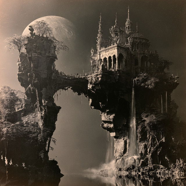 Karel Zeman style, Midjourney V8.2, render 3 of 4