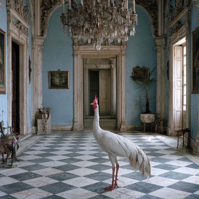 Karen Knorr style, Midjourney V8.2, render 2 of 4