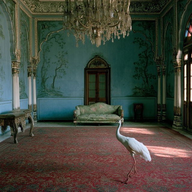 Karen Knorr style, Midjourney V8.2, render 3 of 4