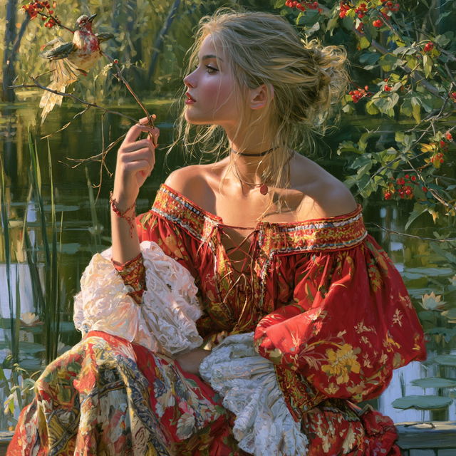 Karen Noles style, Midjourney V8.2, render 4 of 4