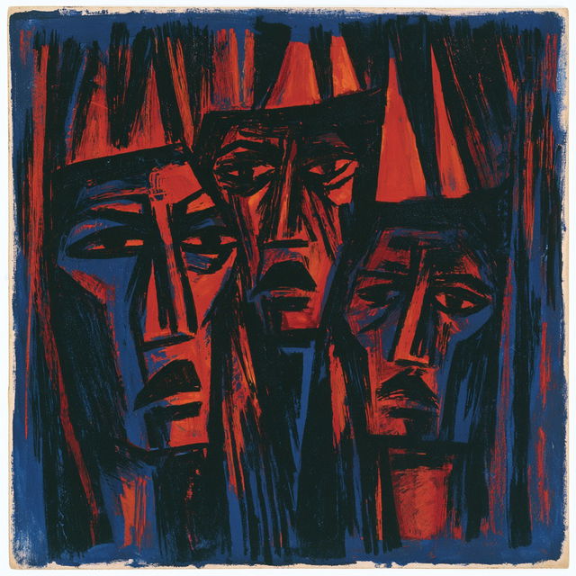 Karl Schmidt-Rottluff style, Midjourney V8.2, render 4 of 4