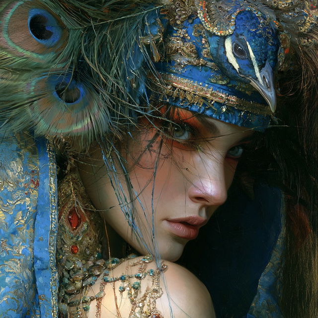 Karol Bak style, Midjourney V8.2, render 4 of 4