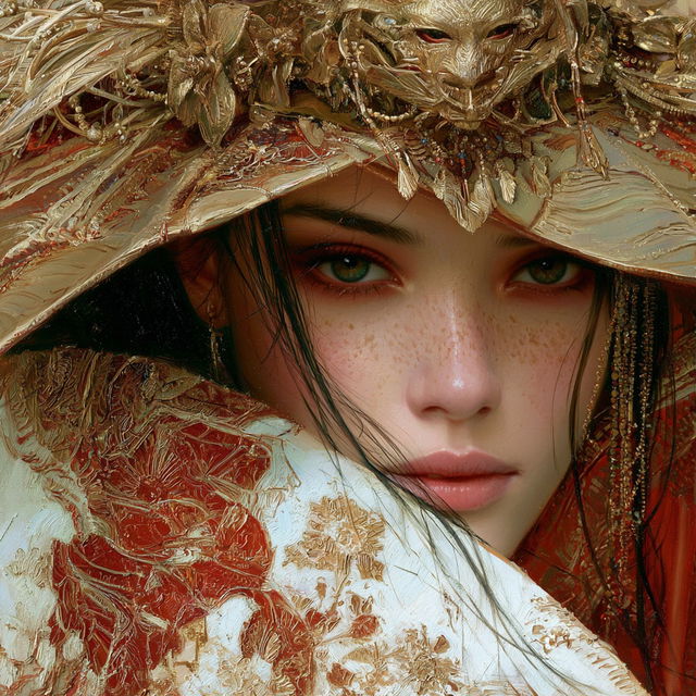 Karol Bak style, Midjourney V8.2, render 3 of 4