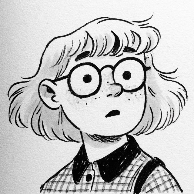 Kate Beaton style, Midjourney V8.2, render 2 of 4