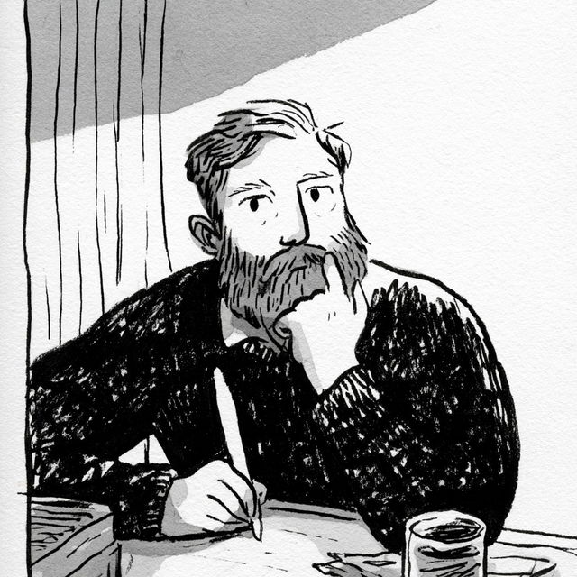 Kate Beaton style, Midjourney V8.2, render 1 of 4