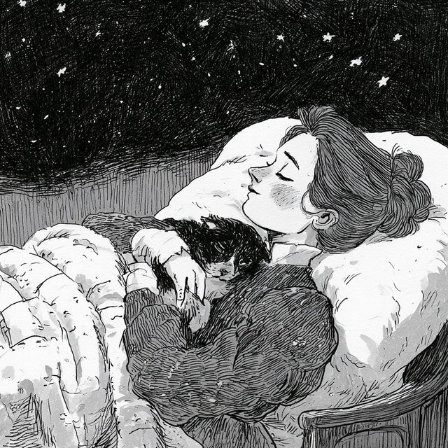 Kate Beaton style, Midjourney V8.2, render 3 of 4