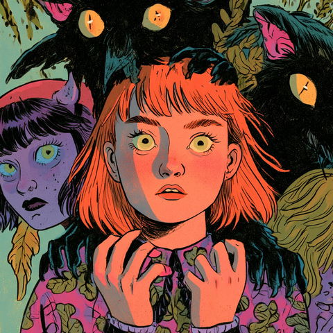 Kate Leth style (Illustrators), Midjourney V8.2