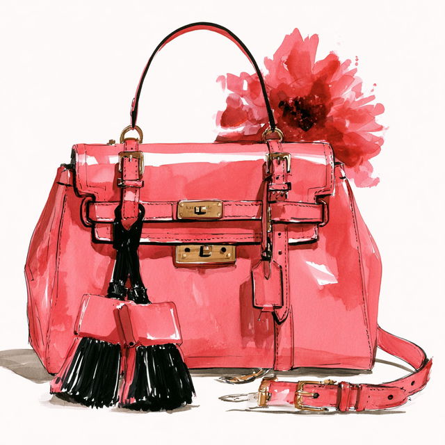 Kate Spade style, Midjourney V8.2, render 1 of 4