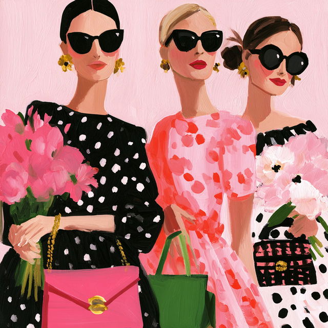 Kate Spade style, Midjourney V8.2, render 3 of 4