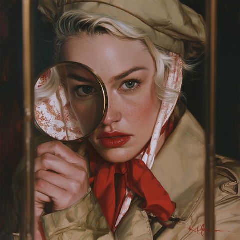 Kathrin Longhurst style (Painters), Midjourney V8.2