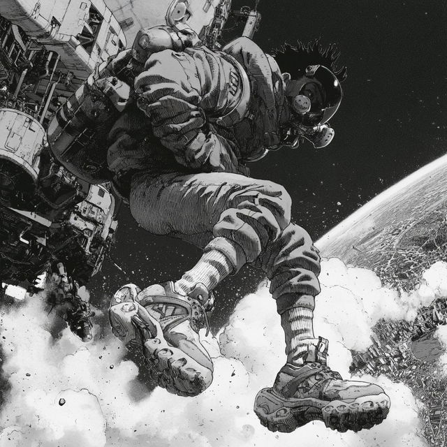 Katsuhiro Otomo style, Midjourney V8.2, render 4 of 4