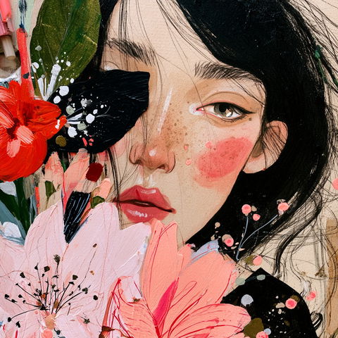 Katy Smail style (Illustrators), Midjourney V8.2