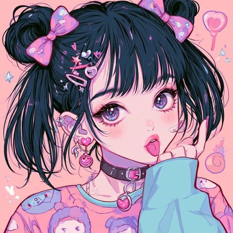 Kawaii anime style style (Genres), Midjourney V8.2