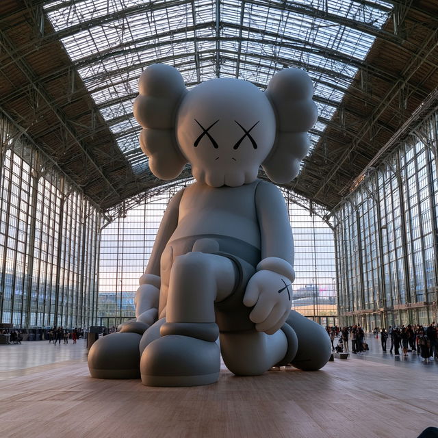 KAWS style, Midjourney V8.2, render 4 of 4