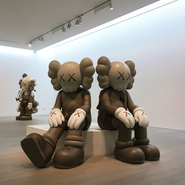 KAWS style, Midjourney V8.2, render 3 of 4