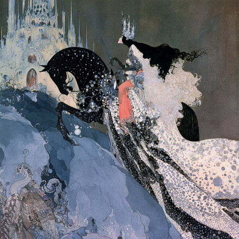 Kay Nielsen style (Illustrators), Midjourney V8.2