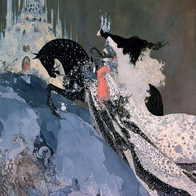 Kay Nielsen style, Midjourney V8.2, render 1 of 4